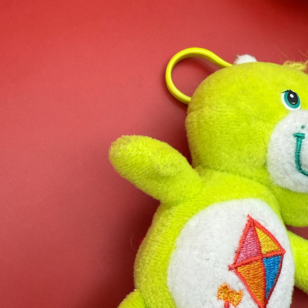 Vintage Plushie Do Your Best Care Bear Bag Charm