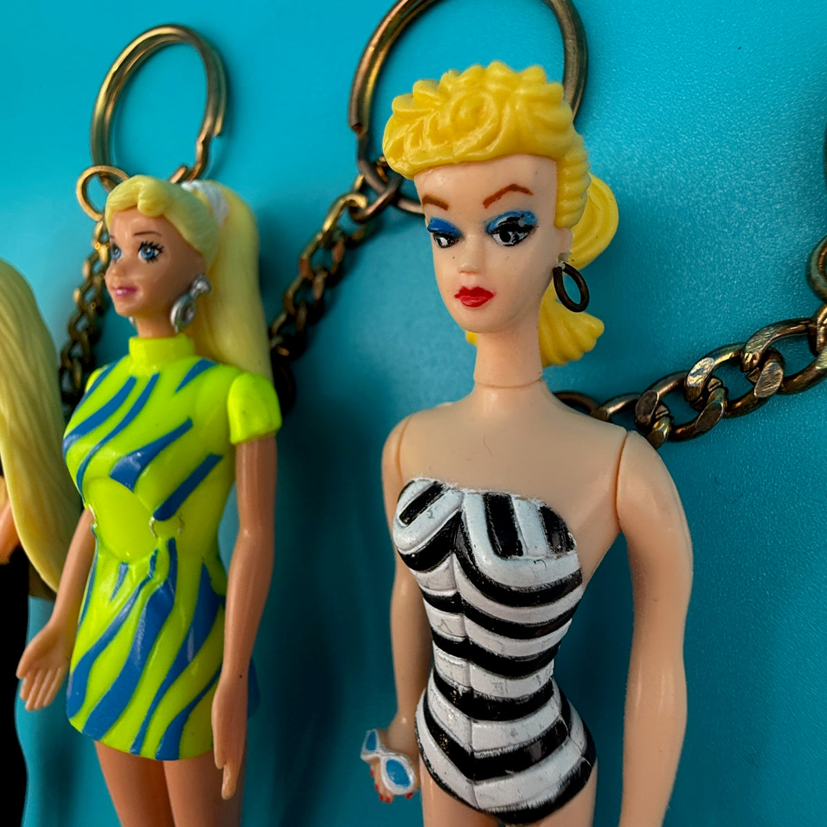 Barbie s - barbie doll toy pink rare vintage keychain vintage charms for bag nostalgia vintage keychains y2k collectible - Bag Crap