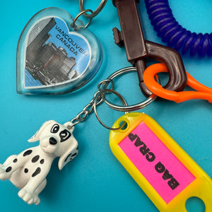 Bag Crap - Green Plush Furby Vintage Bag Charms & Keychain Pack