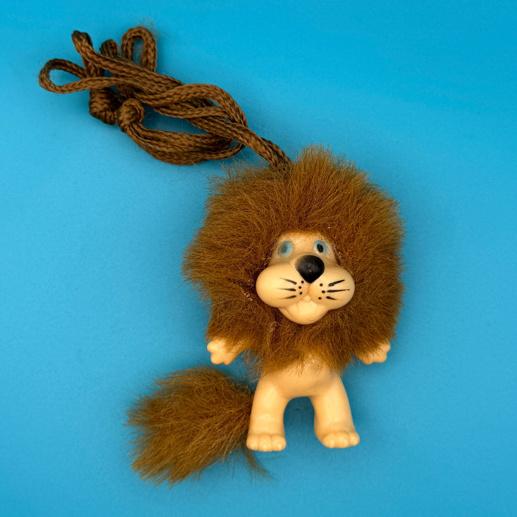 Vintage Lion Lanyard Bag Charm