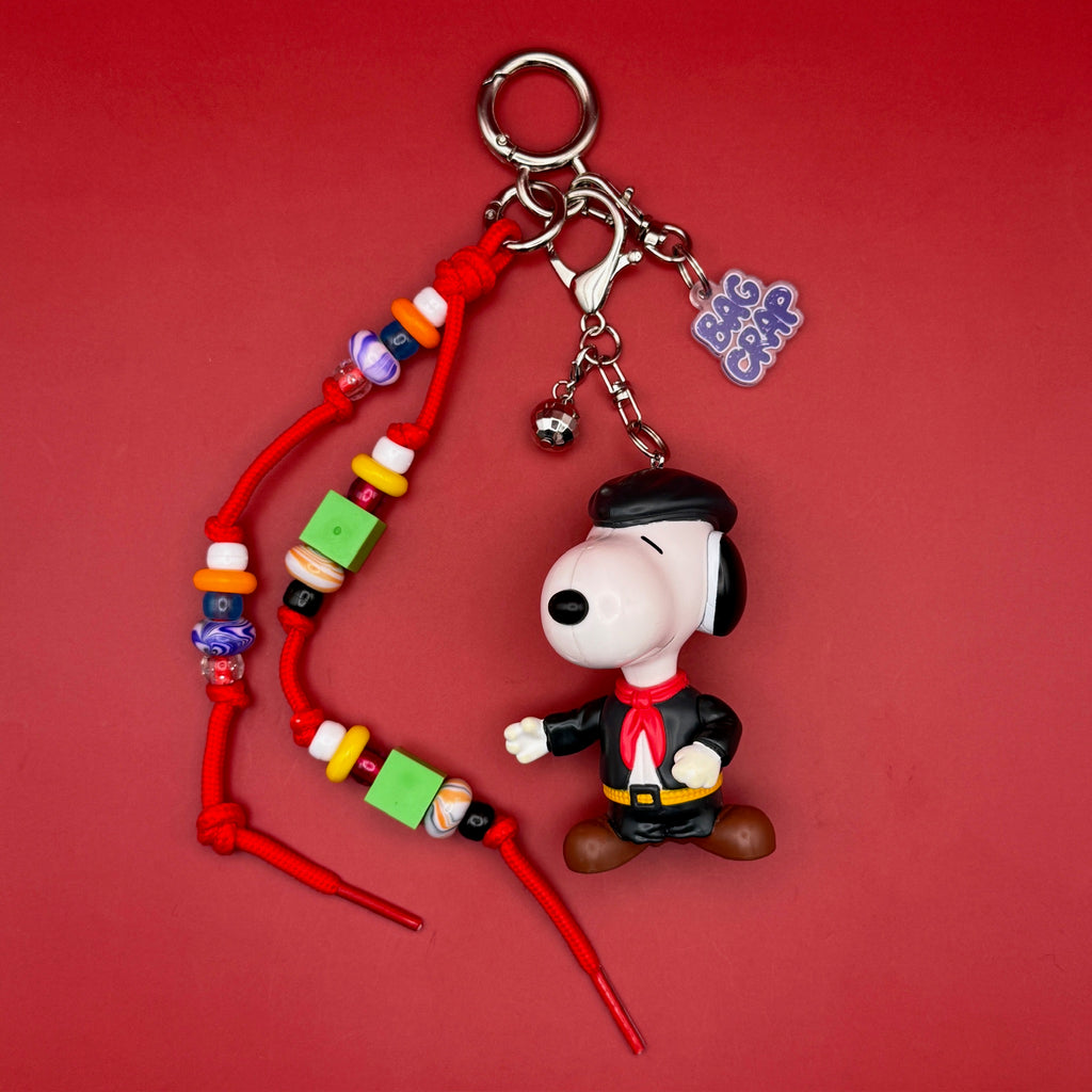 Vintage 1999 McDonald's Happy Meal Argentina Snoopy Charm Pack