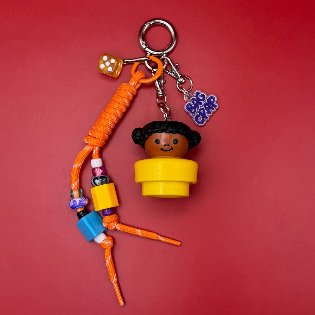 Vintage Fisher Price Little People Bag Charm Pack