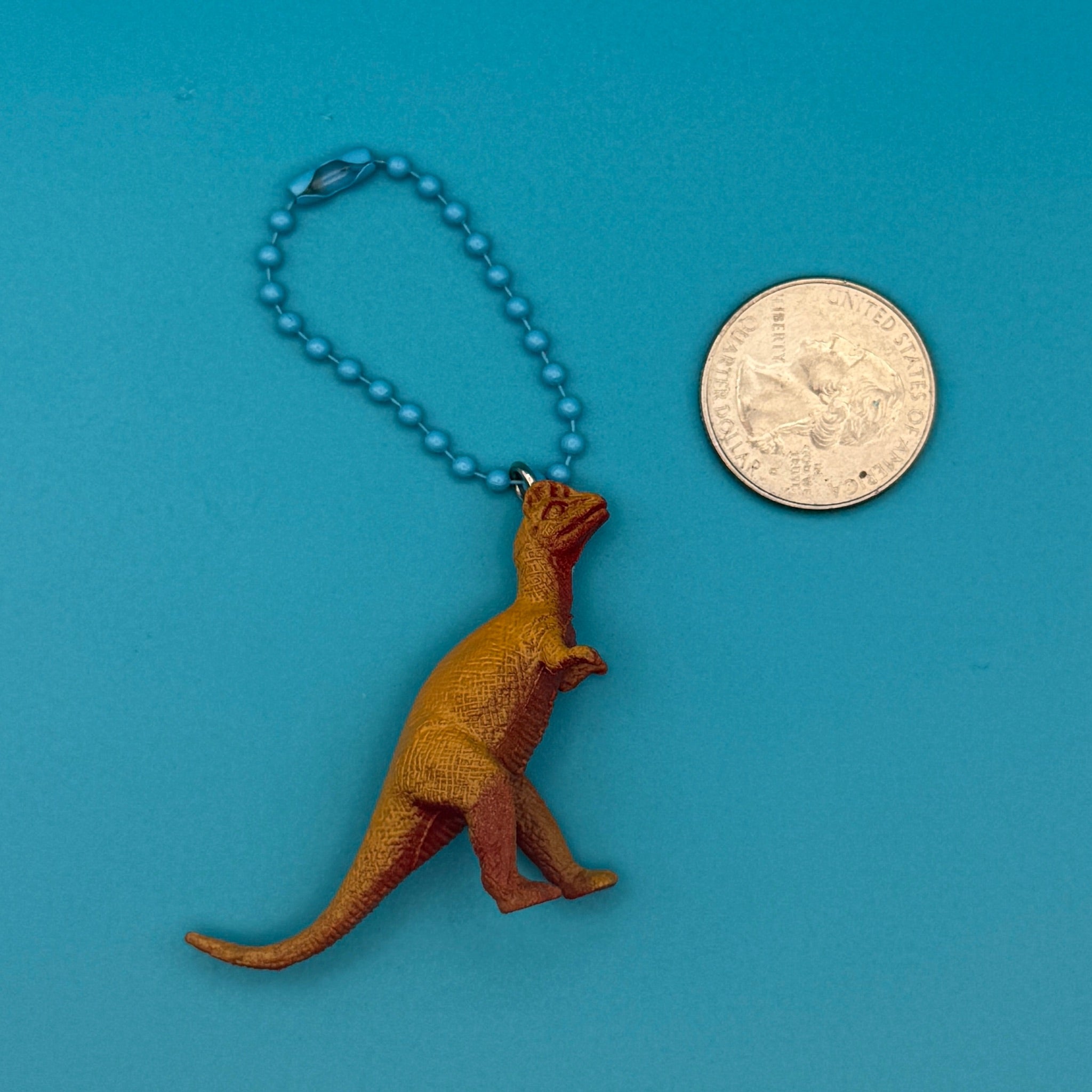 Mini 1' Colorful Toy Dinosaur Mini  s -  vintage keychain vintage charms for bag nostalgia vintage keychains y2k collectible - Bag Crap