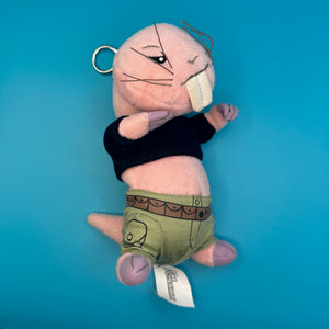 6'  Rufus Plush -  vintage keychain vintage charms for bag nostalgia vintage keychains y2k collectible - Bag Crap