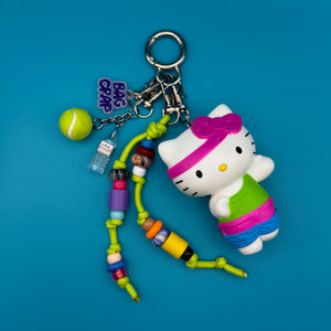 Workout Hello Kitty   Pack - vintage bag charm packs nostalgia vintage y2k vintage keychain vintage charms for bag nostalgia vintage keychains y2k collectible - Bag Crap