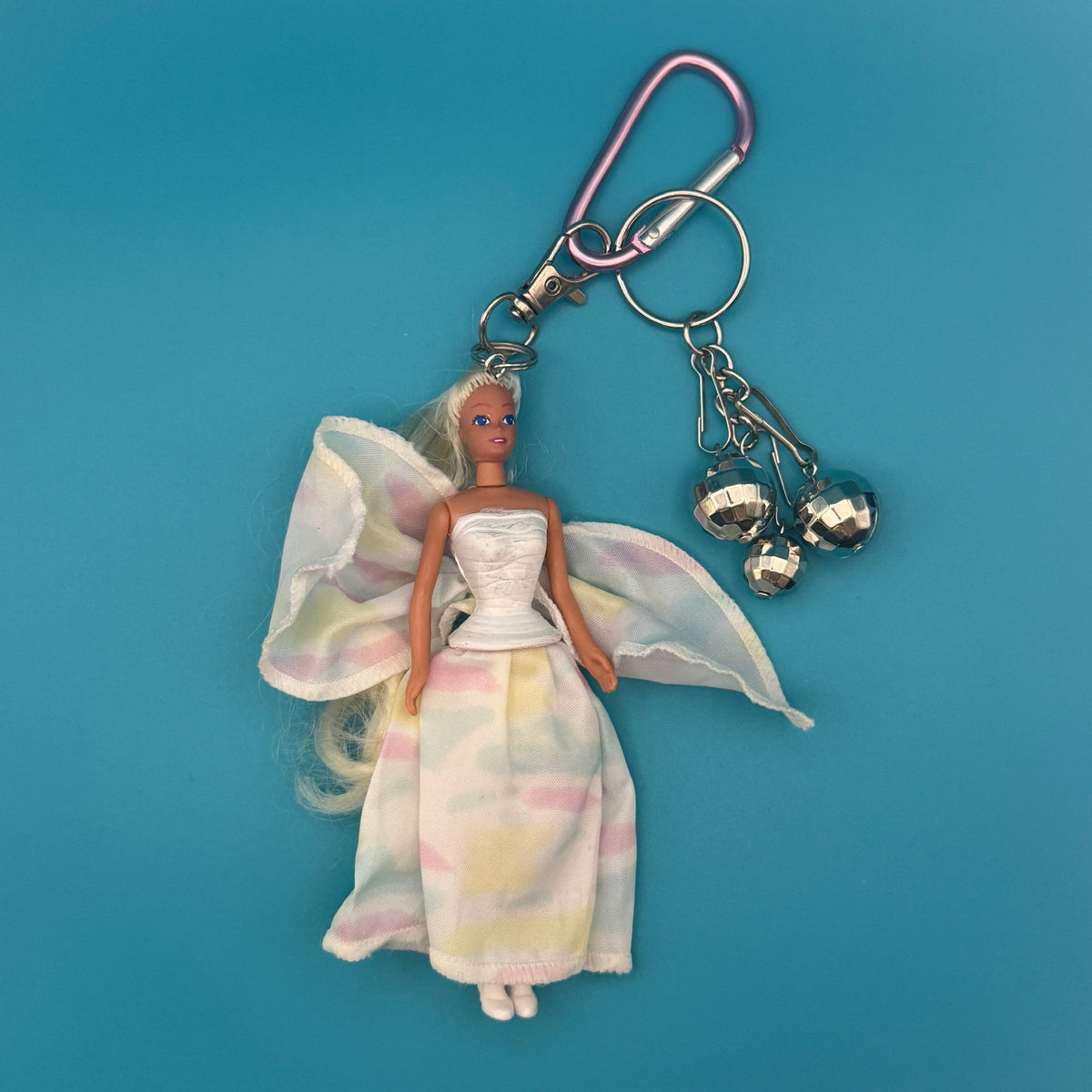 Fairy Barbie - barbie doll toy pink rare vintage keychain vintage charms for bag nostalgia vintage keychains y2k collectible - Bag Crap