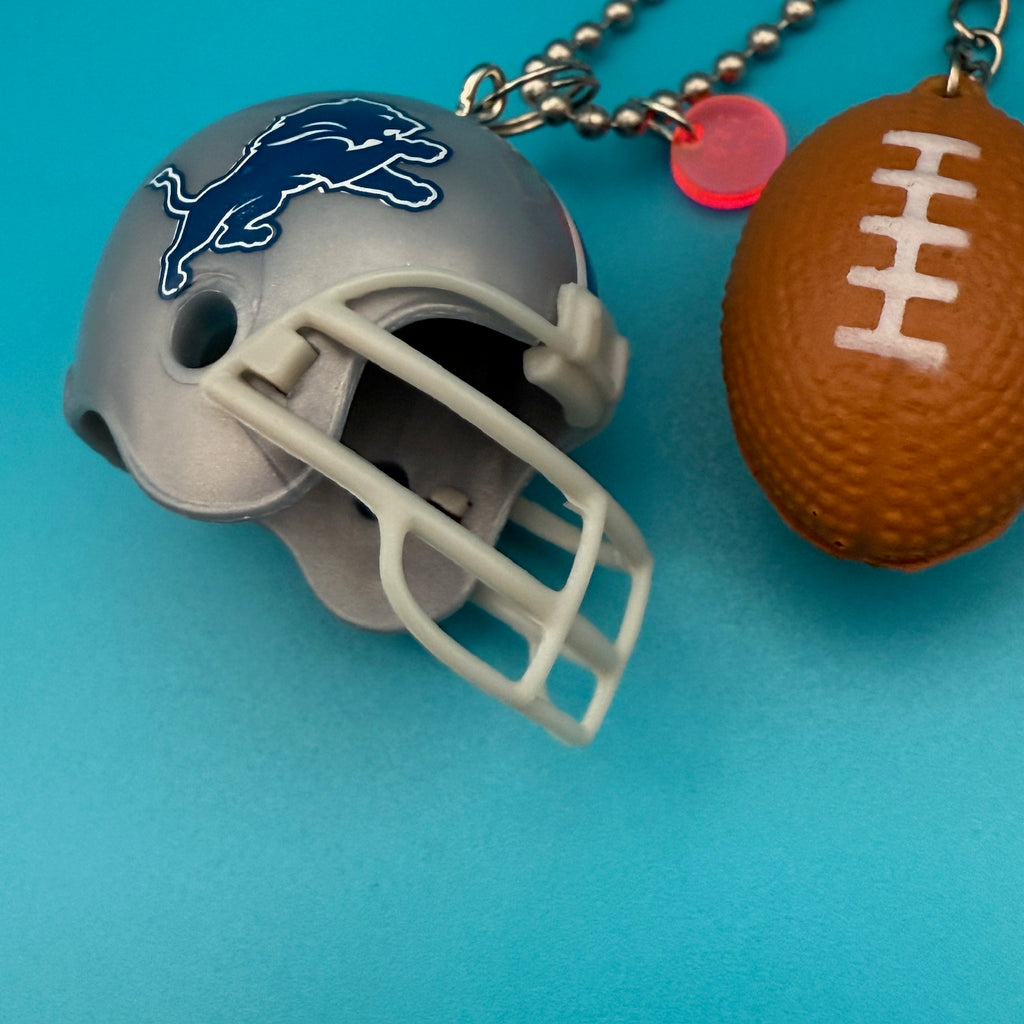 Vintage Detroit Lions Bag Charm Pack