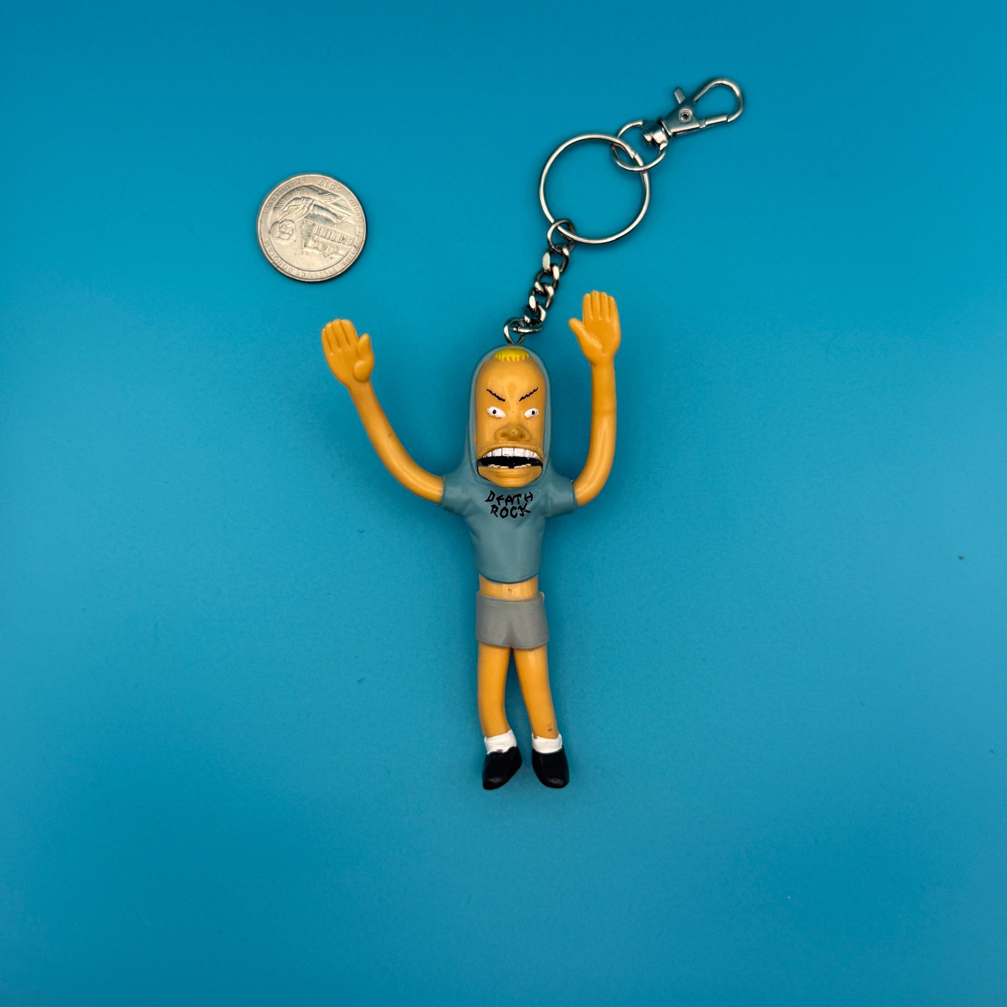 RARE:  '90s Beavis and Butthead s &  s -  vintage keychain vintage charms for bag nostalgia vintage keychains y2k collectible - Bag Crap