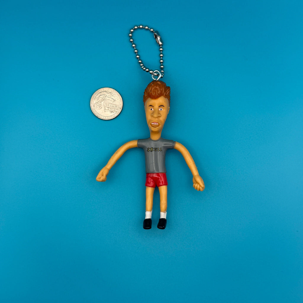 RARE: Vintage '90s Beavis and Butt-Head Keychains & Bag Charms