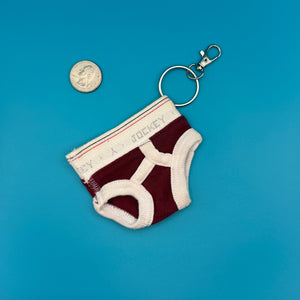 1980s Jockey Briefs s -  vintage keychain vintage charms for bag nostalgia vintage keychains y2k collectible - Bag Crap