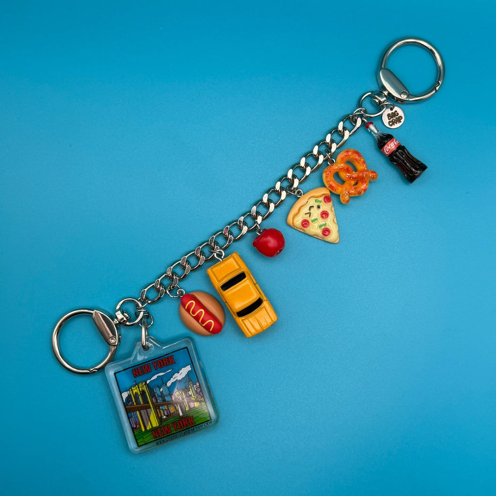 Vintage 'I Heart NYC' Bag Charm Chain