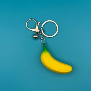 Silly Disco Banana -  vintage keychain vintage charms for bag nostalgia vintage keychains y2k collectible - Bag Crap