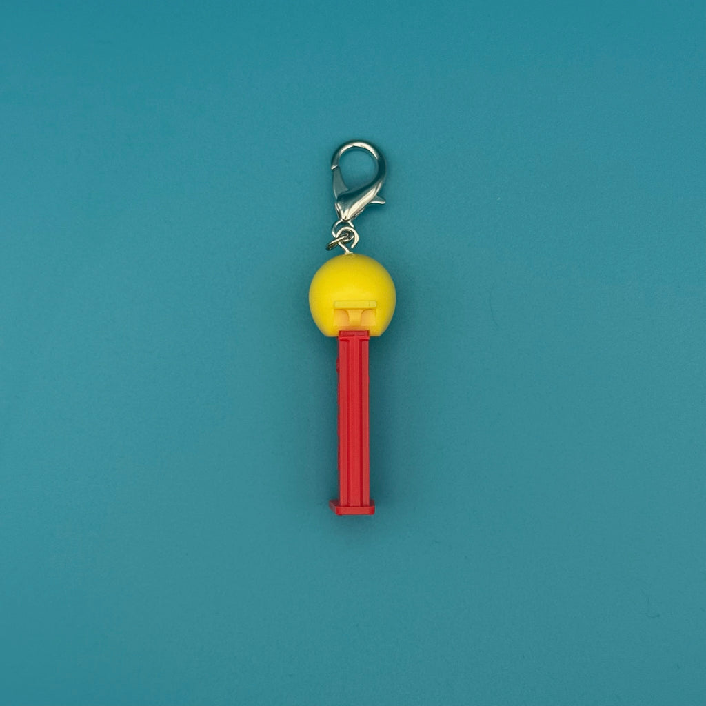 Mini Heart Eyes Smiley Face PEZ Bag Charm