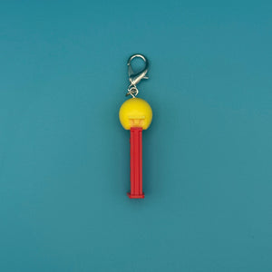 Mini Heart Eyes Smiley Face PEZ -  vintage keychain vintage charms for bag nostalgia vintage keychains y2k collectible - Bag Crap