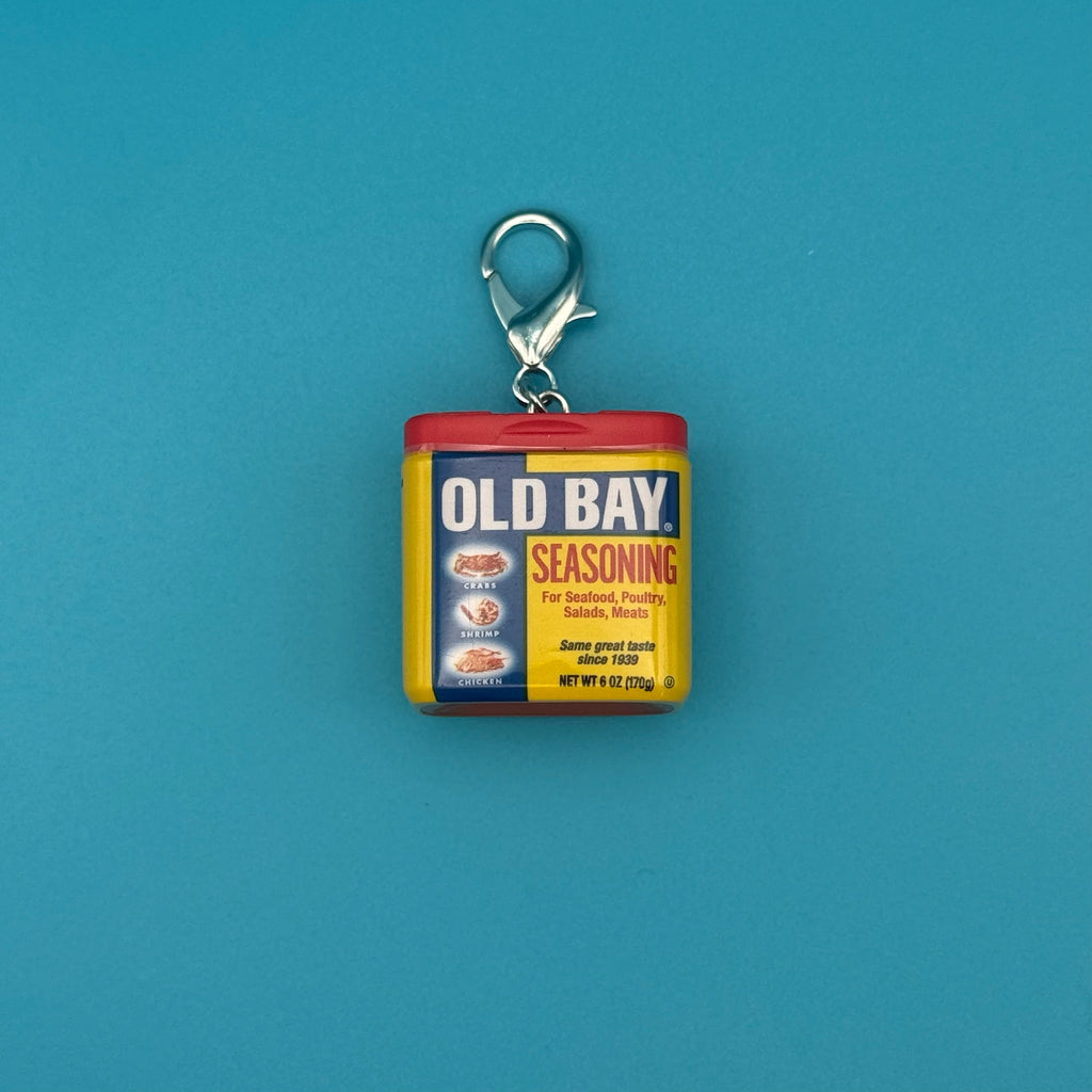Mini Old Bay Seasoning Bag Charm