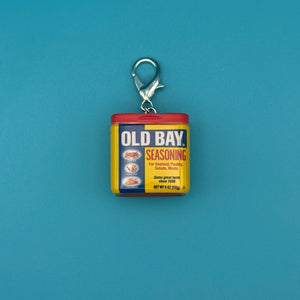 Mini Old Bay Seasoning -  vintage keychain vintage charms for bag nostalgia vintage keychains y2k collectible - Bag Crap