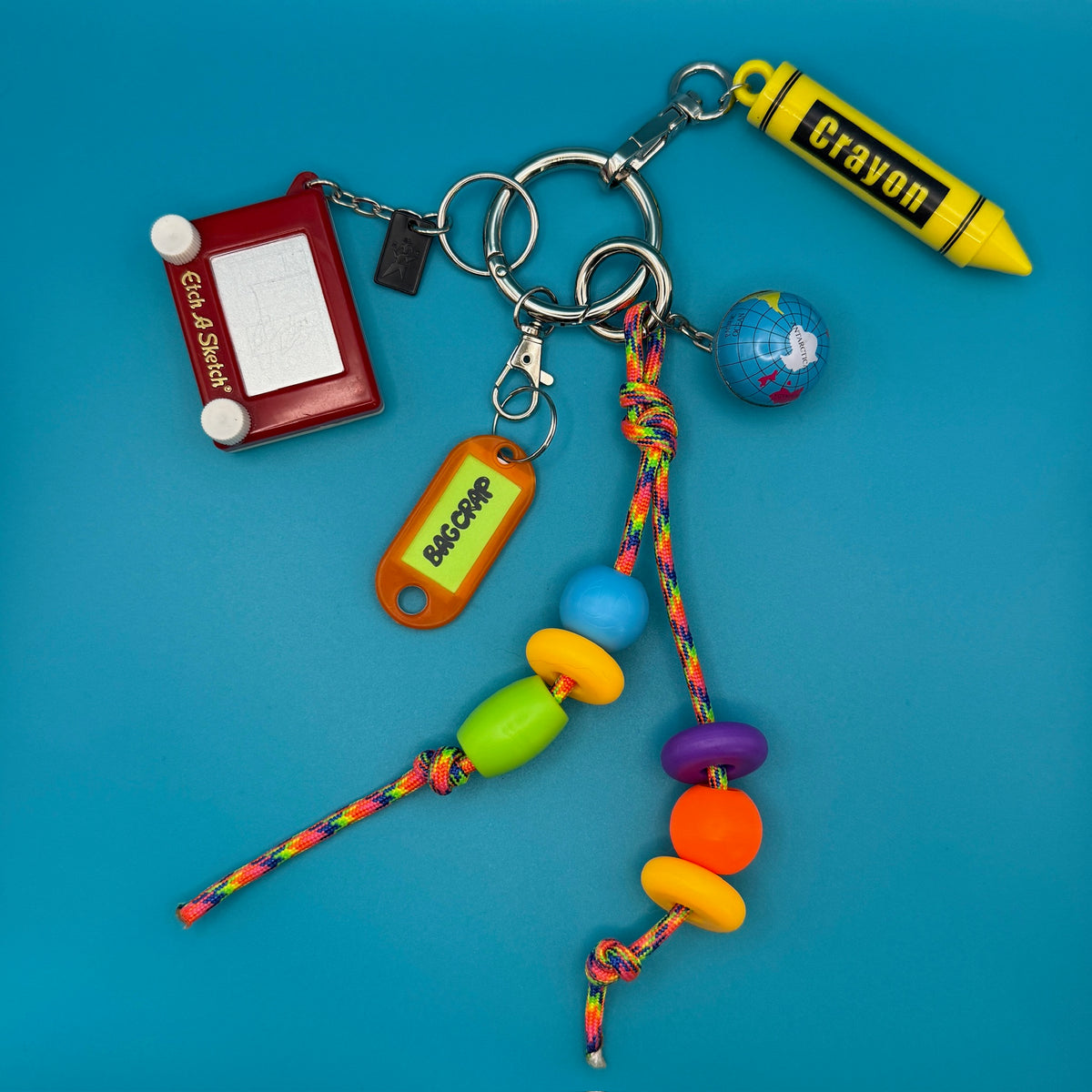 90s Etch-A-Sketch  Nostalgia   Pack - vintage bag charm packs nostalgia vintage y2k vintage keychain vintage charms for bag nostalgia vintage keychains y2k collectible - Bag Crap