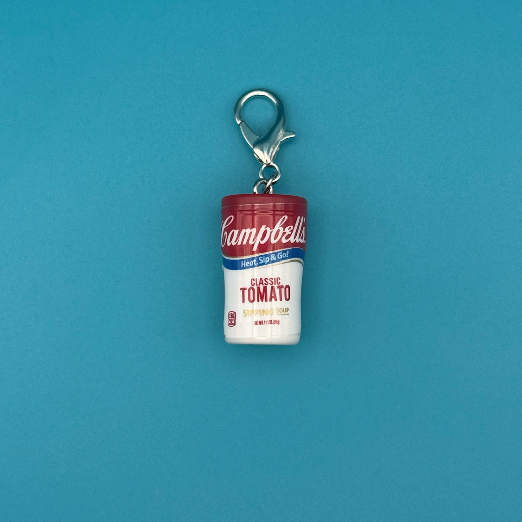 Mini Campbell's Classic Tomato Soup Bag Charm