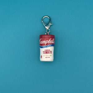Mini Campbell's Classic Tomato Soup -  vintage keychain vintage charms for bag nostalgia vintage keychains y2k collectible - Bag Crap