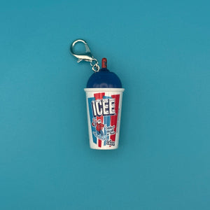 Mini ICEE Drink -  vintage keychain vintage charms for bag nostalgia vintage keychains y2k collectible - Bag Crap