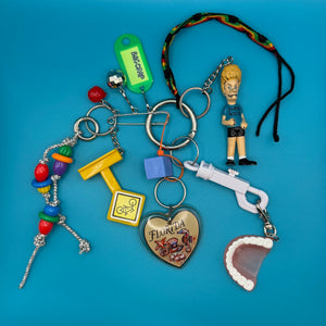 Beavis & Butthead   Pack - vintage bag charm packs nostalgia vintage y2k vintage keychain vintage charms for bag nostalgia vintage keychains y2k collectible - Bag Crap