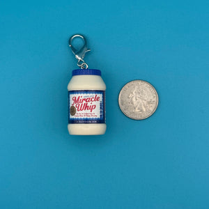 Mini Miracle Whip -  vintage keychain vintage charms for bag nostalgia vintage keychains y2k collectible - Bag Crap