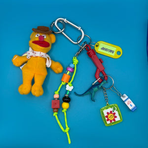 Fozzie Bear Plush   Pack - vintage bag charm packs nostalgia vintage y2k vintage keychain vintage charms for bag nostalgia vintage keychains y2k collectible - Bag Crap