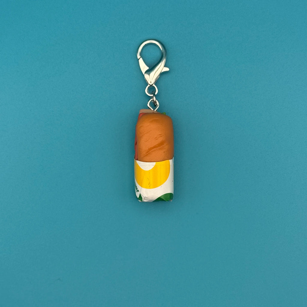 Mini Subway Sandwich Bag Charm