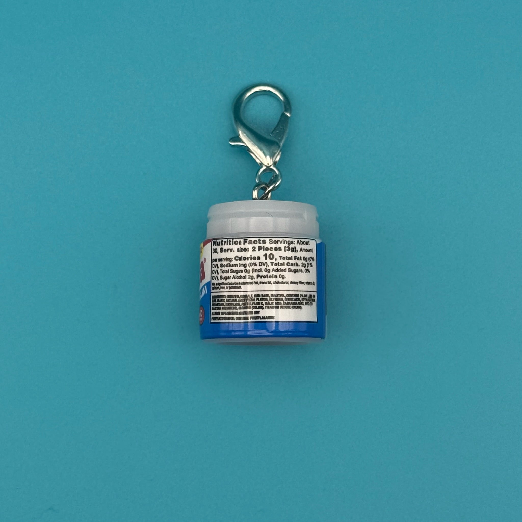 Mini Sugar Free Bazooka Bubble Gum -  vintage keychain vintage charms for bag nostalgia vintage keychains y2k collectible - Bag Crap