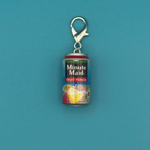 Mini Minute Maid Fruit Punch -  vintage keychain vintage charms for bag nostalgia vintage keychains y2k collectible - Bag Crap