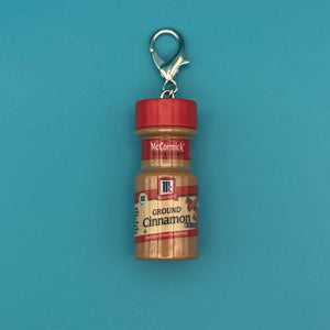 Mini McCormick Ground Cinnamon -  vintage keychain vintage charms for bag nostalgia vintage keychains y2k collectible - Bag Crap