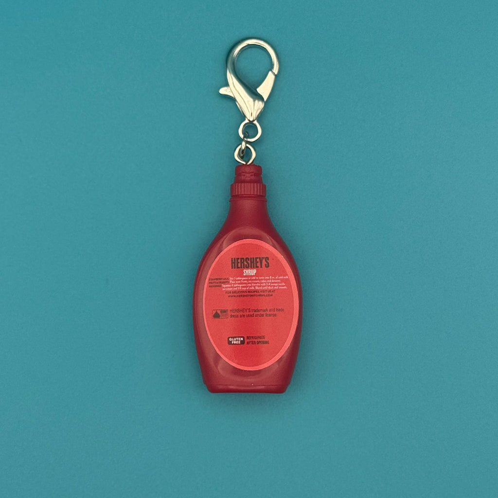 Mini Hershey's Strawberry Syrup Bag Charm
