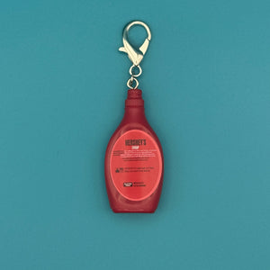 Mini Hershey's Strawberry Syrup -  vintage keychain vintage charms for bag nostalgia vintage keychains y2k collectible - Bag Crap