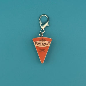 Mini Port Salut Creamy French Cheese -  vintage keychain vintage charms for bag nostalgia vintage keychains y2k collectible - Bag Crap