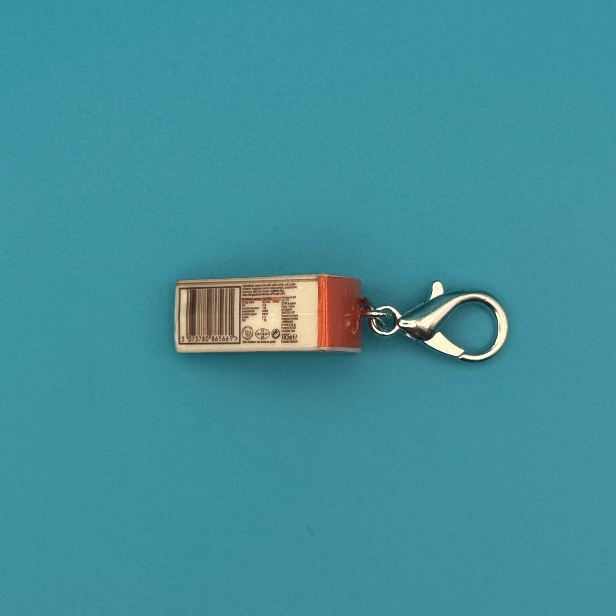 Mini Port Salut Creamy French Cheese -  vintage keychain vintage charms for bag nostalgia vintage keychains y2k collectible - Bag Crap