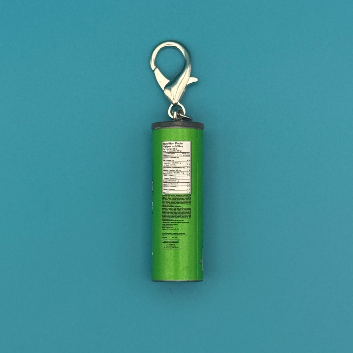 Mini Pringles Sour Cream and Onion Chips -  vintage keychain vintage charms for bag nostalgia vintage keychains y2k collectible - Bag Crap