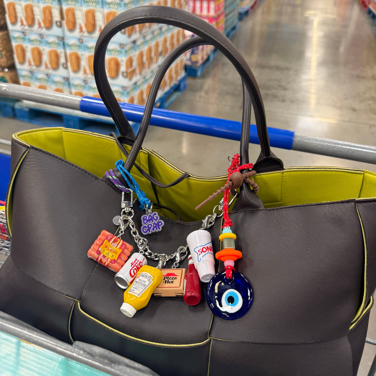 Mini Diet Coke Retro Soda Can Bag Charm
