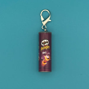 Mini Pringles BBQ Chips -  vintage keychain vintage charms for bag nostalgia vintage keychains y2k collectible - Bag Crap