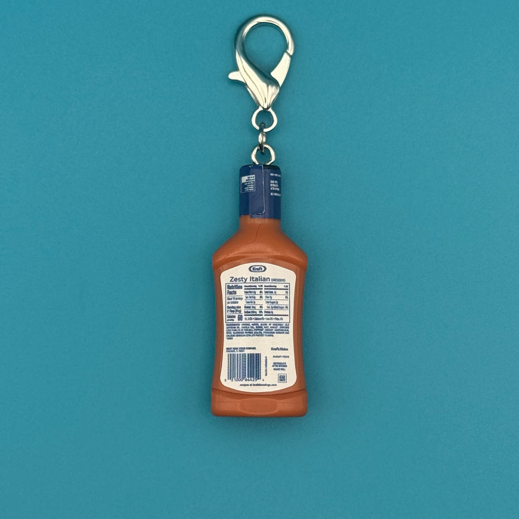 Mini Kraft Zesty Italian Dressing Bag Charm