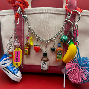 Mini Stubb's Original Bar-B-Q Sauce -  vintage keychain vintage charms for bag nostalgia vintage keychains y2k collectible - Bag Crap