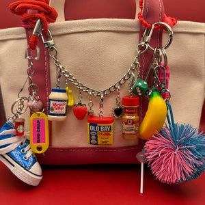 Mini McCormick Ground Cinnamon -  vintage keychain vintage charms for bag nostalgia vintage keychains y2k collectible - Bag Crap