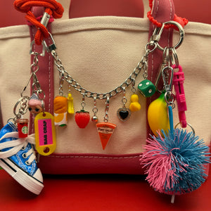 Mini Subway Sandwich -  vintage keychain vintage charms for bag nostalgia vintage keychains y2k collectible - Bag Crap