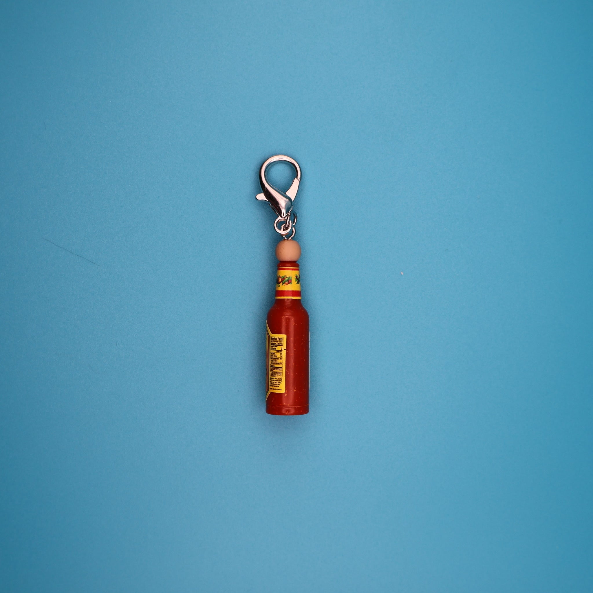 Mini Cholula Original Hot Sauce -  vintage keychain vintage charms for bag nostalgia vintage keychains y2k collectible - Bag Crap