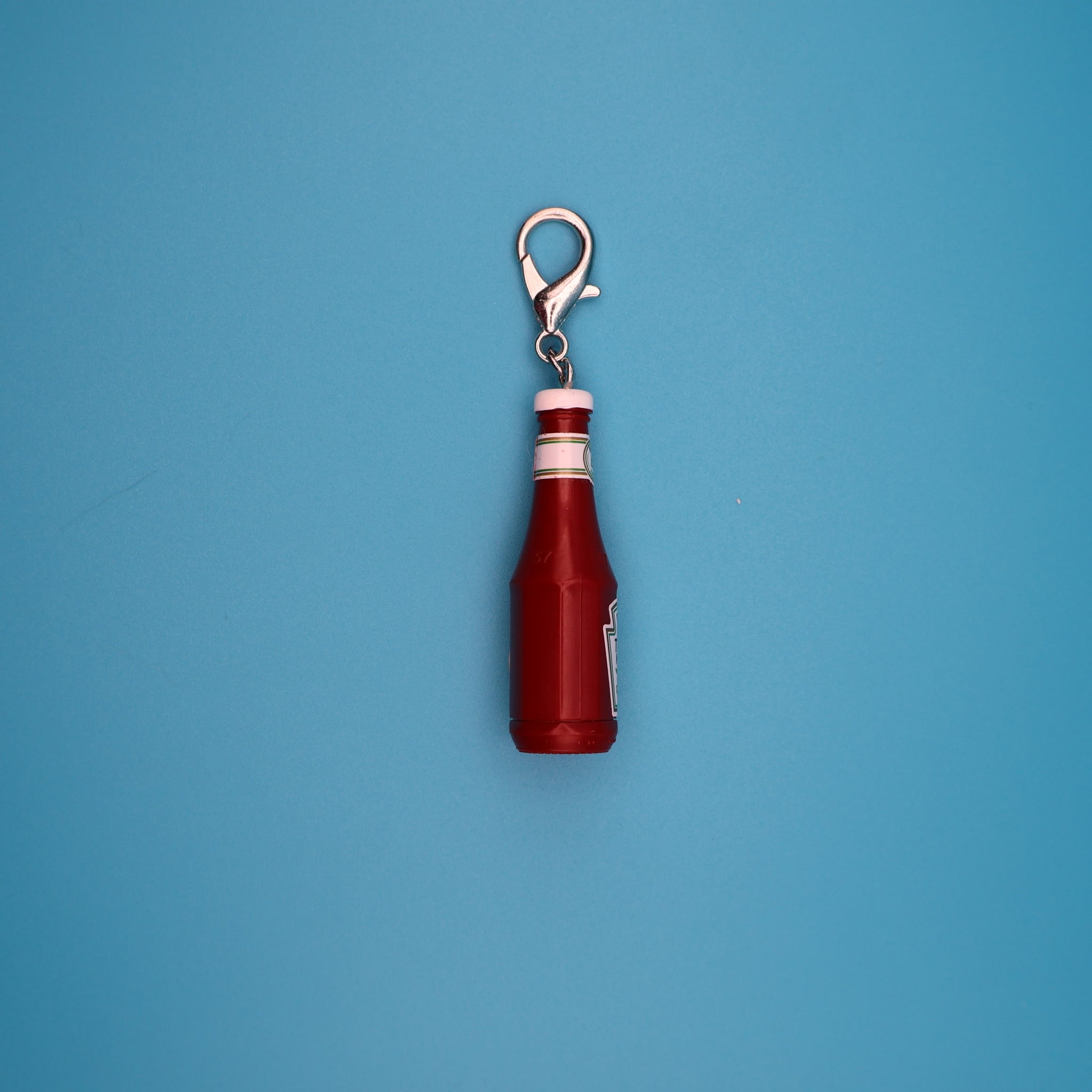 Mini Heinz Tomato Ketchup -  vintage keychain vintage charms for bag nostalgia vintage keychains y2k collectible - Bag Crap