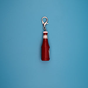 Mini Heinz Tomato Ketchup -  vintage keychain vintage charms for bag nostalgia vintage keychains y2k collectible - Bag Crap