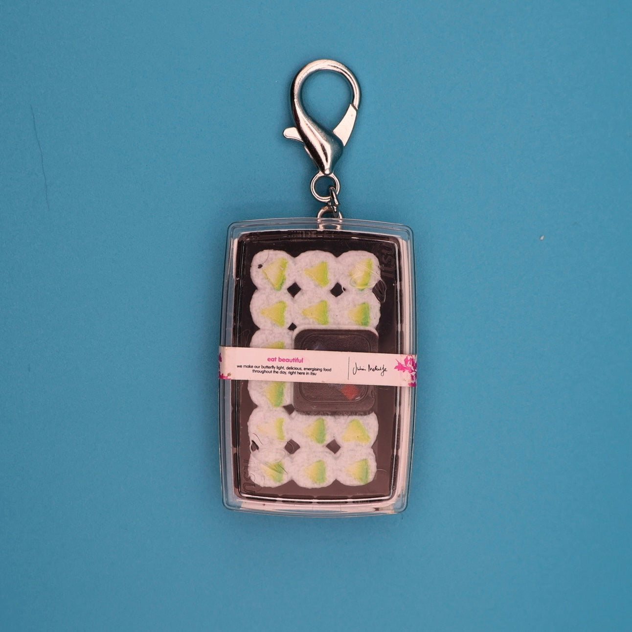 Mini Avacado Roll Sushi Set -  vintage keychain vintage charms for bag nostalgia vintage keychains y2k collectible - Bag Crap
