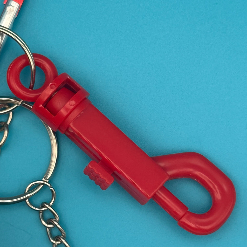 Vintage Monochromatic Red Bag Charm Pack