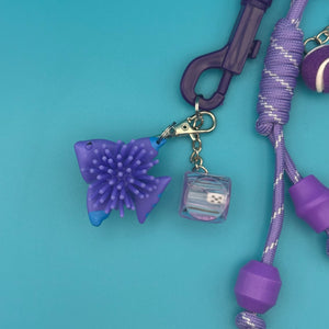 Monochromatic Purple   Pack - vintage bag charm packs nostalgia vintage y2k vintage keychain vintage charms for bag nostalgia vintage keychains y2k collectible - Bag Crap