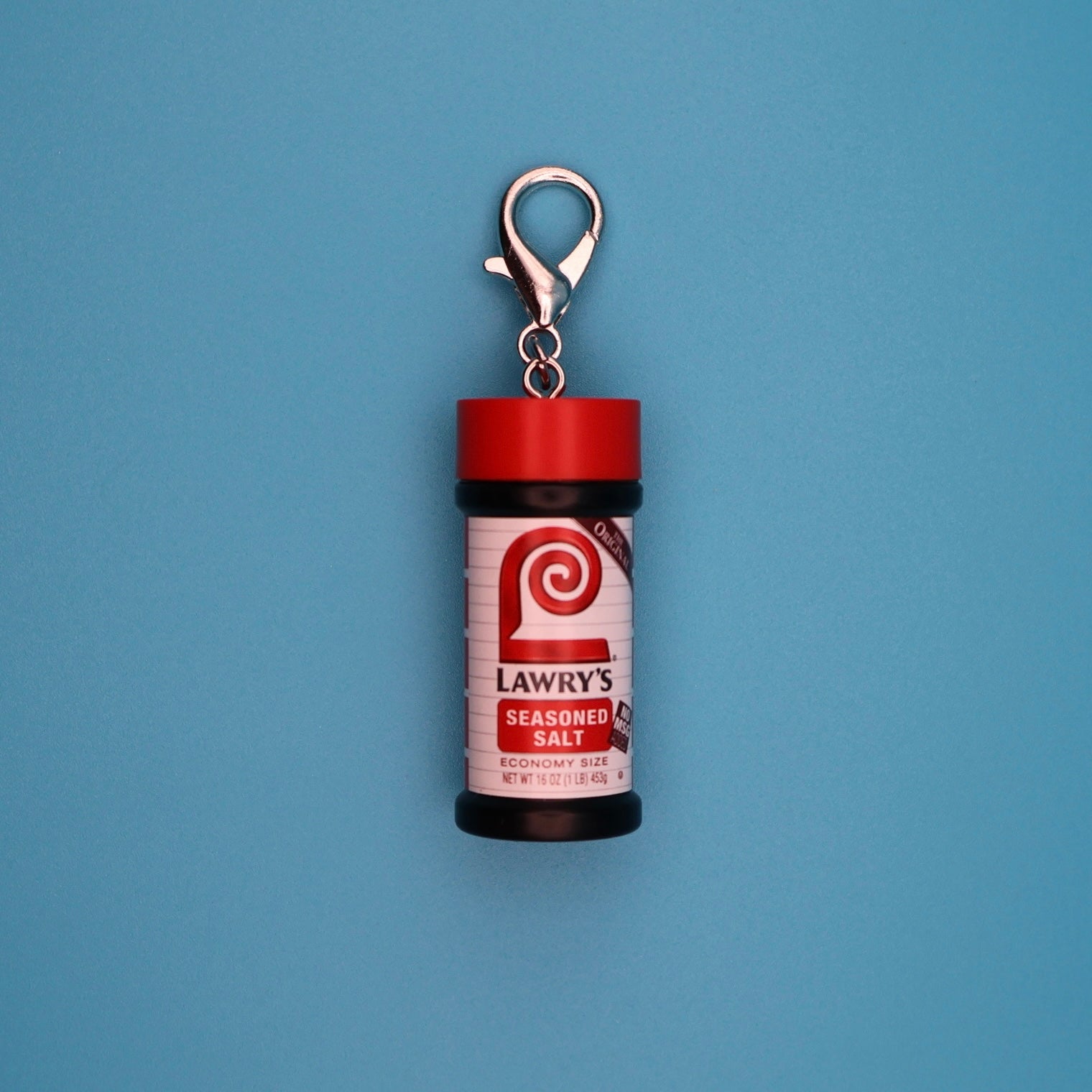 Mini Lawry's Salt -  vintage keychain vintage charms for bag nostalgia vintage keychains y2k collectible - Bag Crap