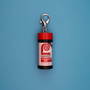 Mini Lawry's Seasoned Salt -  vintage keychain vintage charms for bag nostalgia vintage keychains y2k collectible - Bag Crap